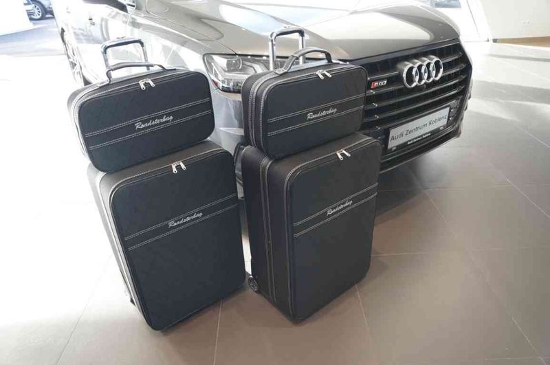 Roadsterbag luggage set Audi Q7 Black/Black (4-pcs)