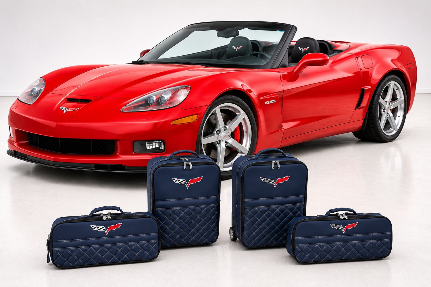 Roadsterbag luggage set Chevrolet Corvette C6 Convertible Roadsterbag luggage set Chevrolet Corvette C6 Convertible