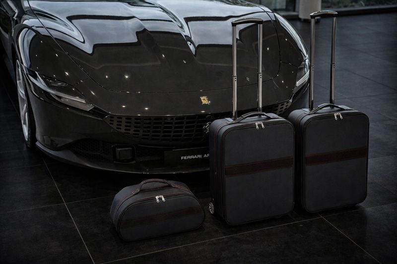 Roadsterbag luggage set Ferrari Roma Spider Trunk  (3-pcs)