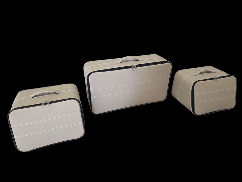 Roadsterbag luggage set Mercedes SL R232 leather Mastic (3-pcs)