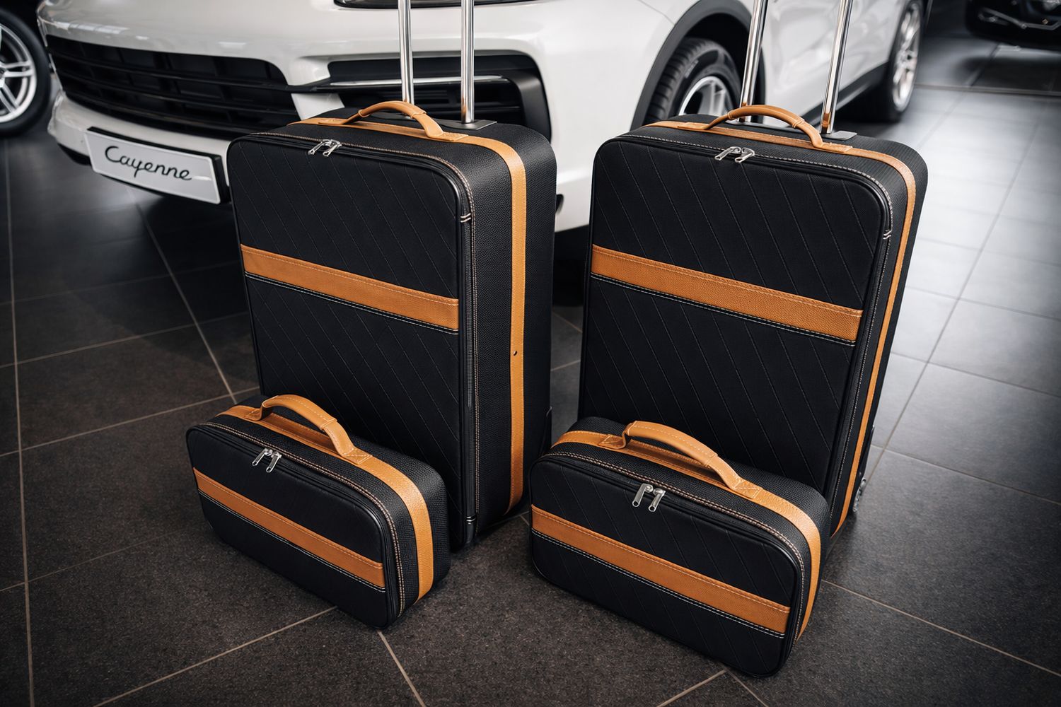 Roadsterbag luggage set Porsche Cayenne
