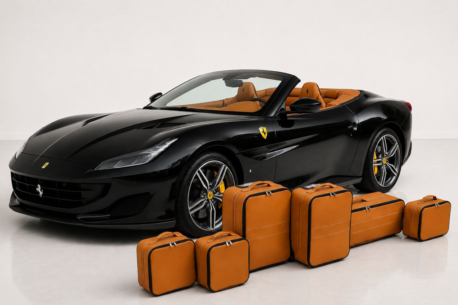 Roadsterbag luggage set Ferrari Portofino/Portofino M Trunk + Interior Sabbia leather (6-pcs) Roadsterbag luggage set Ferrari Portofino/Portofino M Trunk + Interior Sabbia leather (6-pcs)
