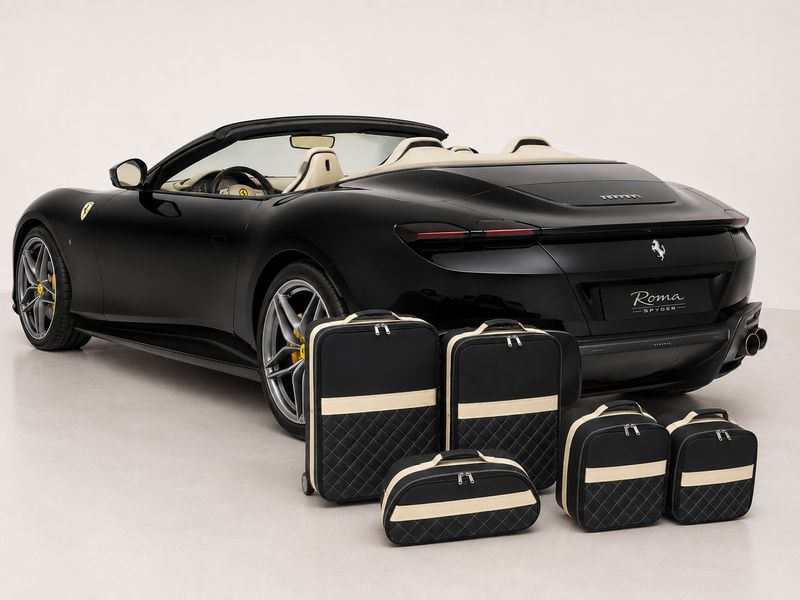 Roadsterbag luggage set Ferrari Roma Spider Trunk + Interior (5-pcs)