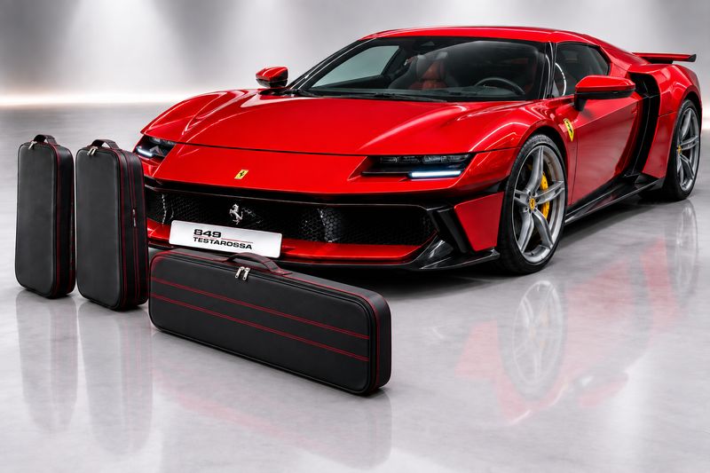 Roadsterbag luggage set Ferrari 849 Testarossa Coupe Interior  (3-pcs)