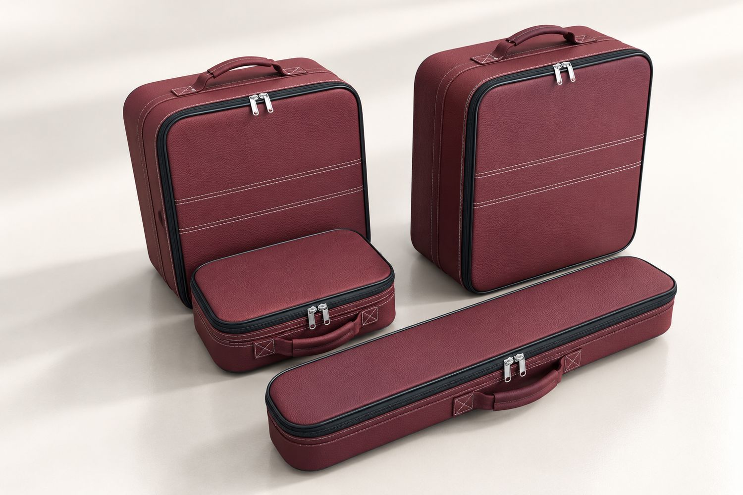 Roadsterbag luggage set Aston Martin Vantage Volante (2020-) Bordeaux (4-pcs) Roadsterbag luggage set Aston Martin Vantage Volante (2020-) Bordeaux (4-pcs)