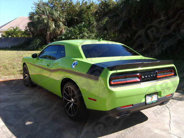 2008 - Up Dodge Challenger Mopar 14 Style Side Stripes