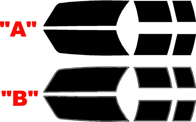 2010 - 2015 Camaro Outer Hood Style Rally Stripe Kit