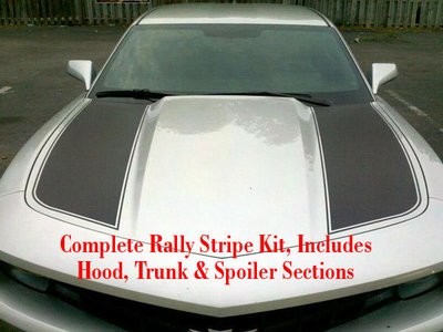 2010 - 2015 Camaro Outer Hood Style Rally Stripe Kit