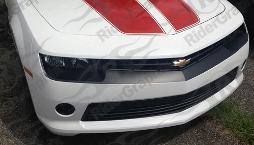 2014 - 2015 Chevrolet Camaro Front Fascia/Headlight Blackout Decals