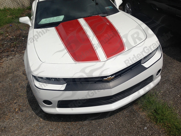 2014 - 2015 Chevrolet Camaro Front Fascia/Headlight Blackout Decals