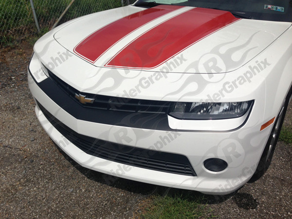 2014 - 2015 Chevrolet Camaro Front Fascia/Headlight Blackout Decals
