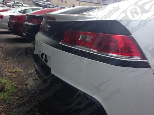 2014 - 2015 Chevrolet Camaro Trunk/Bumper Blackout Decal