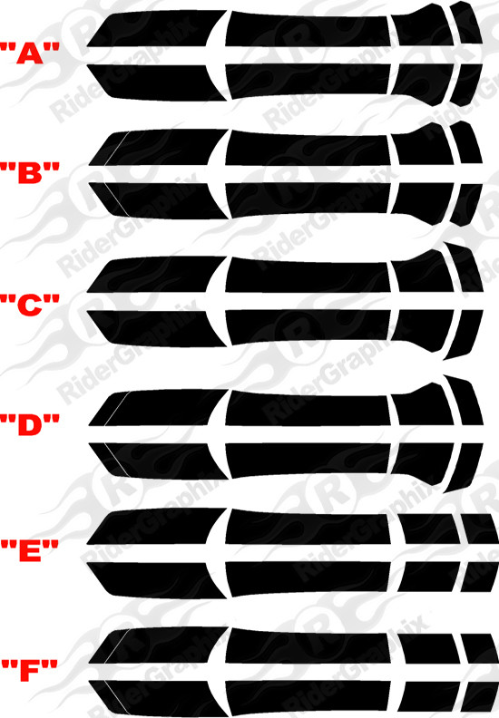 2010 - 2015 Camaro Transformers Edition Style Rally Stripes