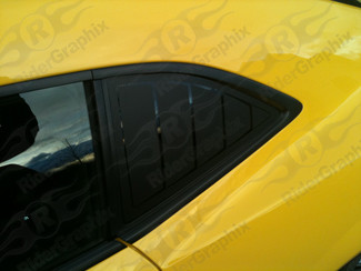 2010 - 2015 Camaro Side Quarter Window Louver Graphics
