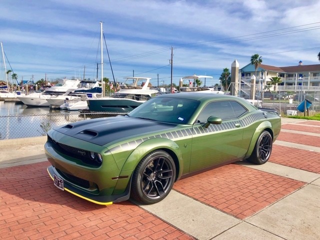 2008 - Up Dodge Challenger Gen 2 AAR Style Full Upper Strobe Stripes