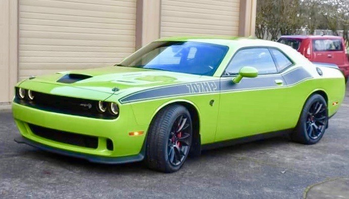 2008 - Up Dodge Challenger T/A Style Side Stripe Graphics Kit