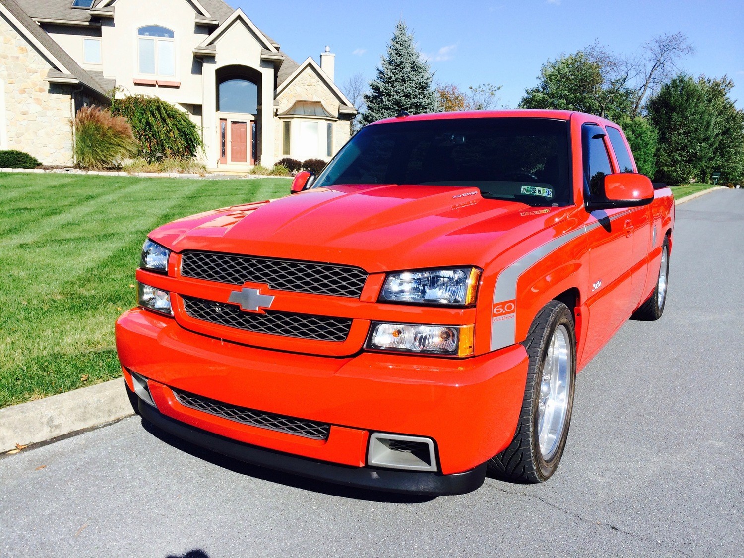 2003 - 2006 Chevrolet Silverado Retro Camaro SS Style Hockey Stick Stripe Kits