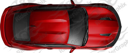 2016 - 2018 Camaro Front Fascia Accent Stripe Kit