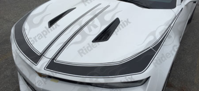 2016 - 2018 Camaro Front Fascia ZL1 Style Accent Stripe Kit