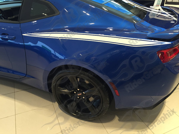 2016 - up Camaro Rear Quarter Panel Stinger Style Stripes