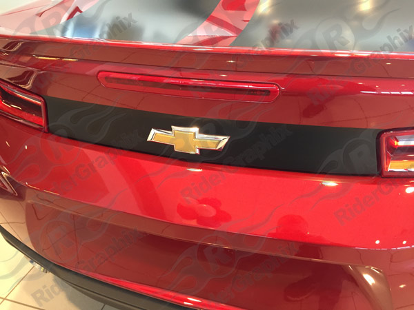 2016 - 2024 Chevrolet Camaro Rear Trunk Blackout Decals kit