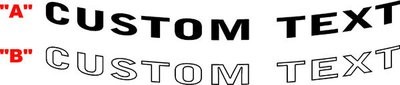 2010 &amp; Up Chevrolet Camaro Windshield Decal