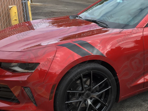 2016 & Up Chevrolet Camaro Fender Hash Side Stripes