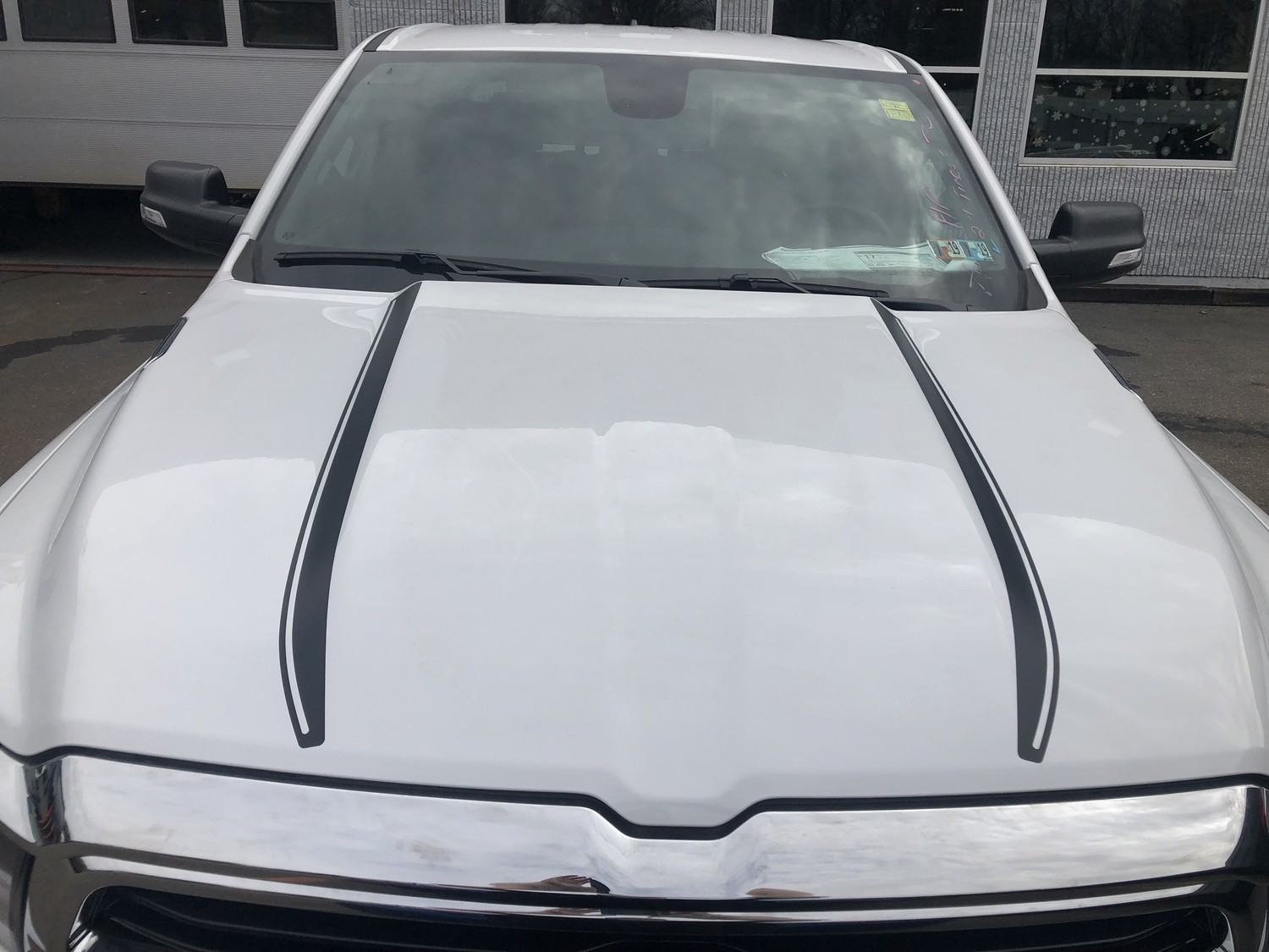 2019 - Up Dodge Ram Hood Side Spear Decals