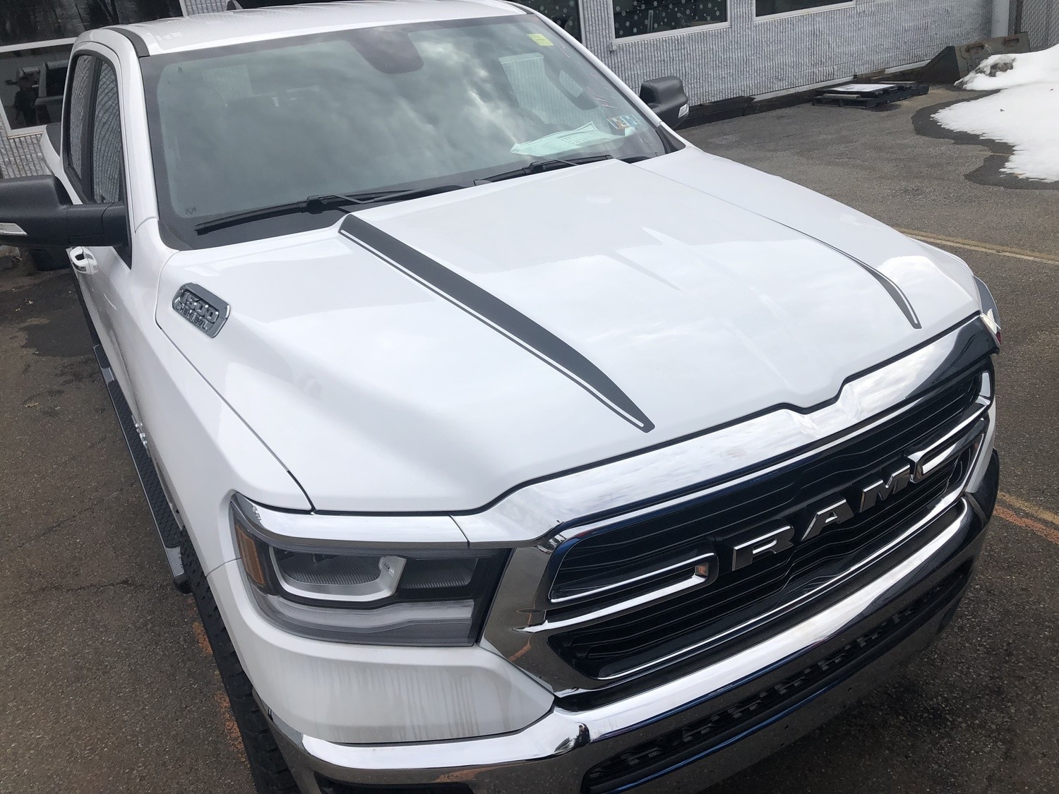 2019 - Up Dodge Ram Hood Side Spear Decals
