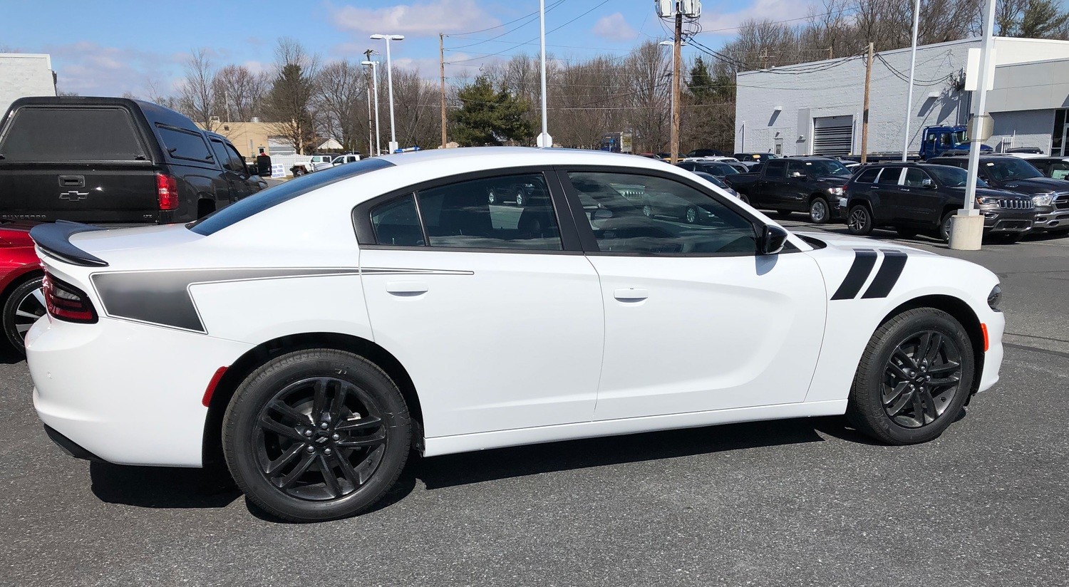 2015 - Up Dodge Charger Hockey Style Quarter Panel Stripe Kit