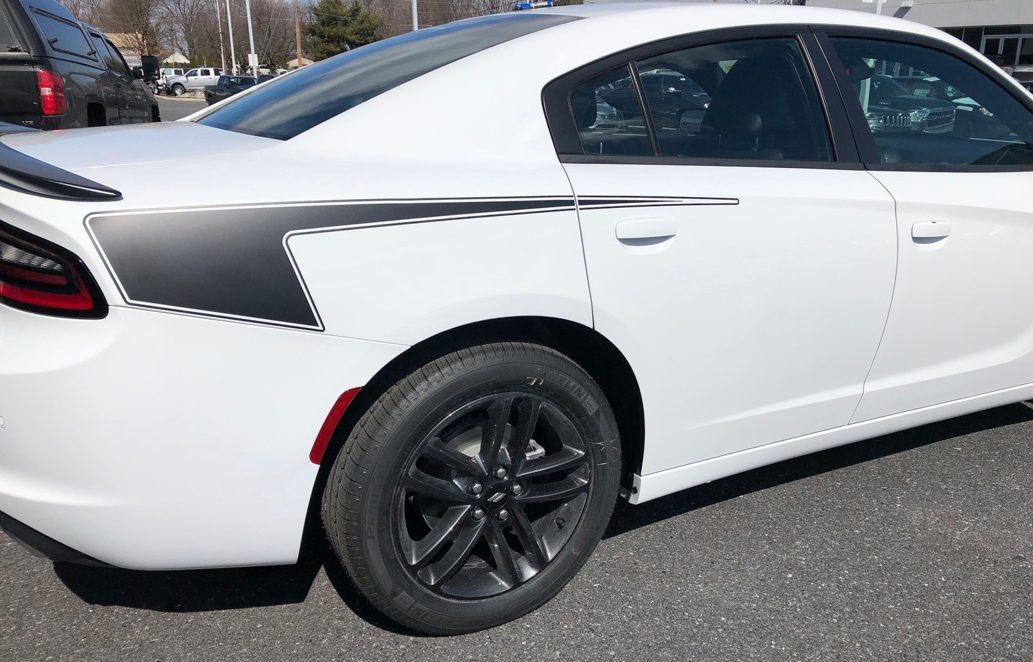 2015 - Up Dodge Charger Hockey Style Quarter Panel Stripe Kit