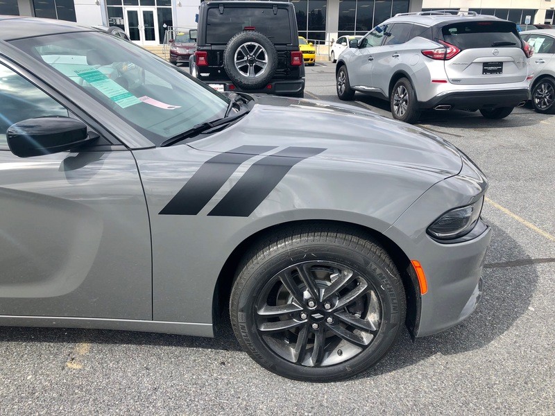 2006 - Up Dodge Charger Hood to Fender Stripes