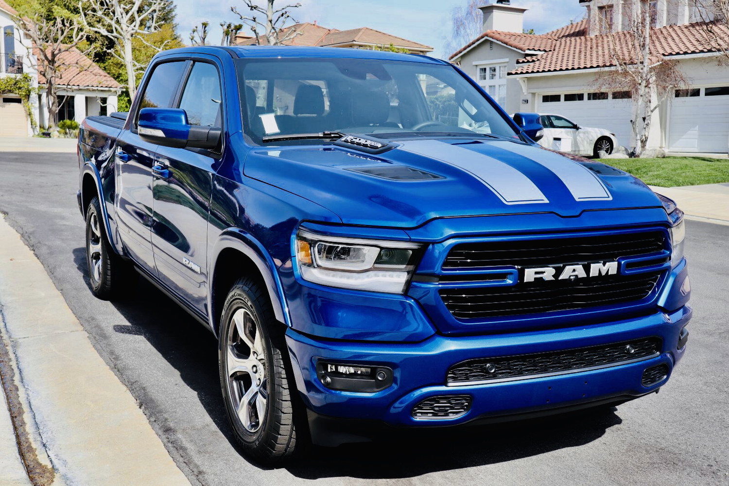 2019 - Up Ram 1500 Rebel / Sport Hood Decal Graphics