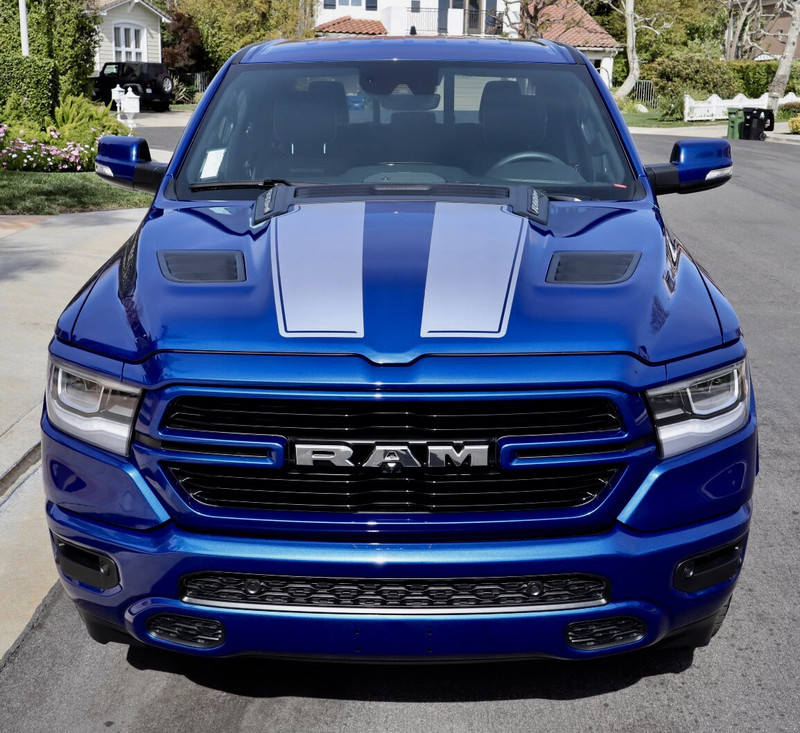 2019 - Up Ram 1500 Rebel / Sport Hood Decal Graphics
