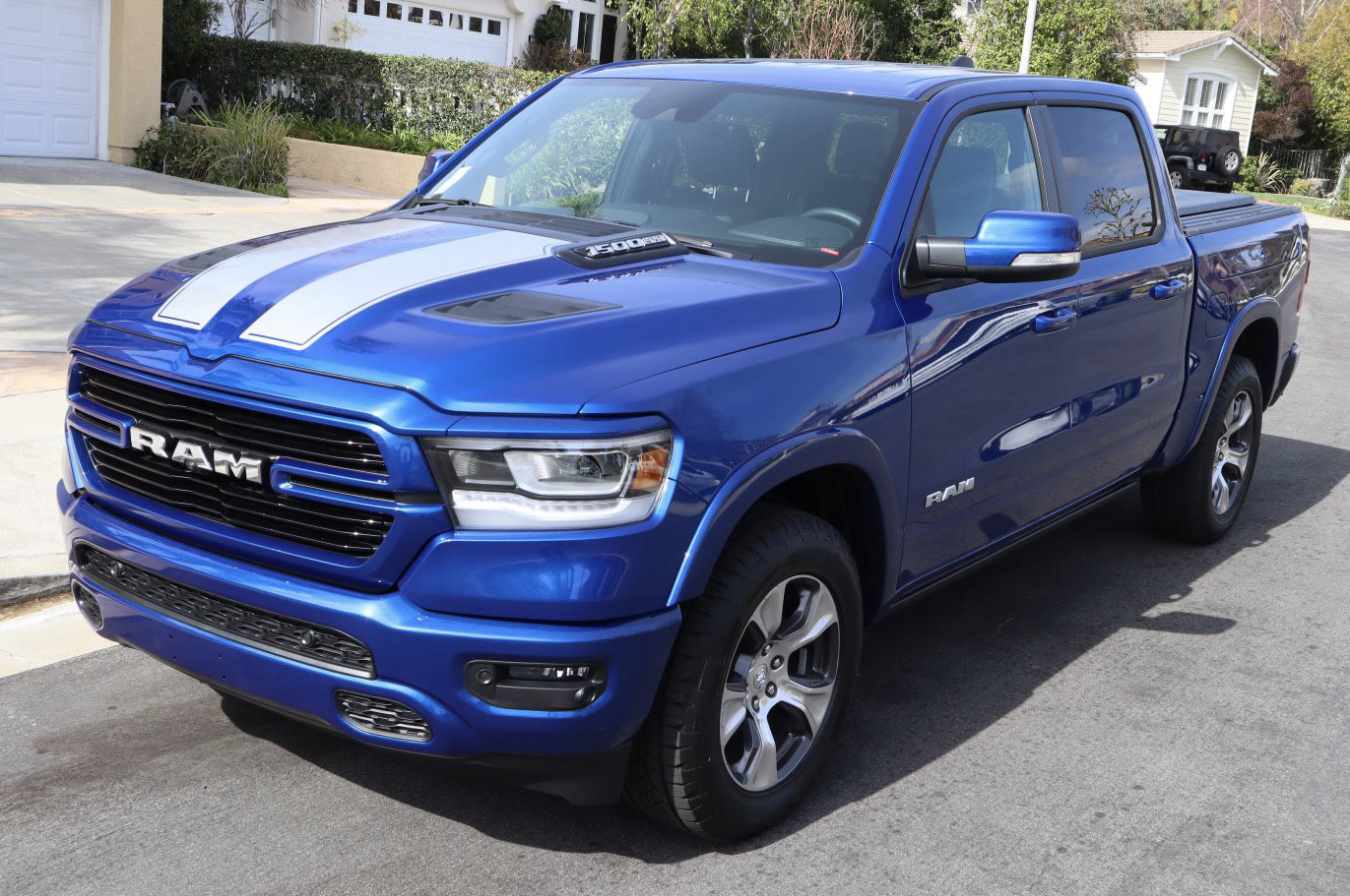 2019 - Up Ram 1500 Rebel / Sport Hood and Tailgate Rally Stripe Kit-EBspecial