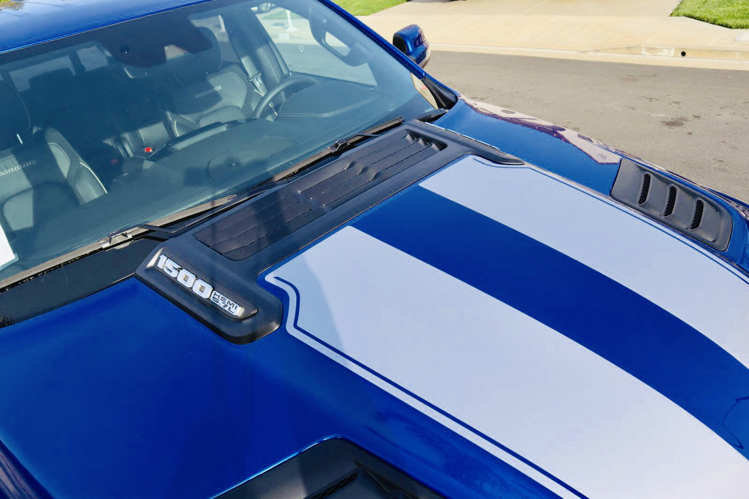 2019 - Up Ram 1500 Rebel / Sport Hood and Tailgate Rally Stripe Kit-EBspecial