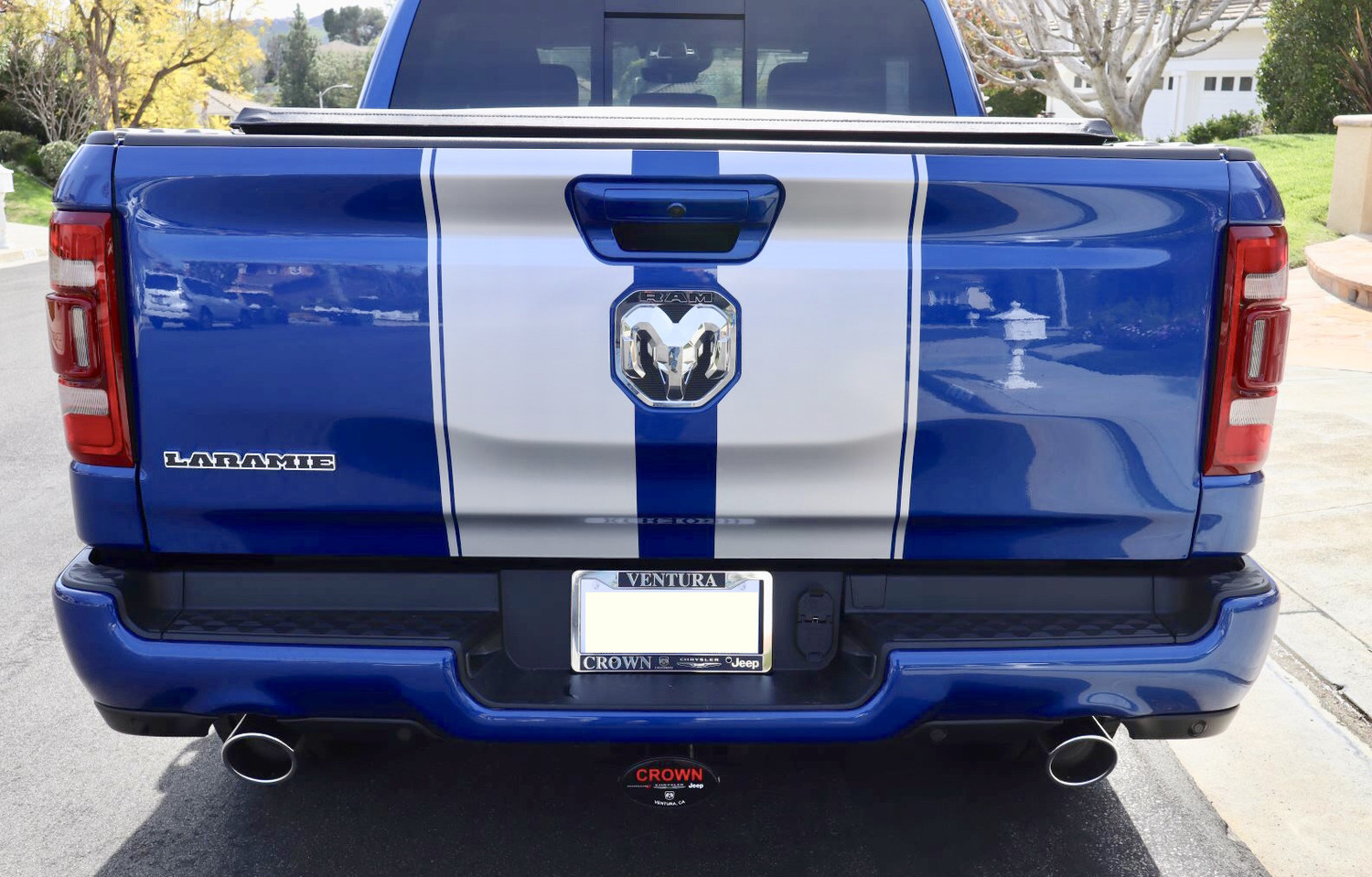 2019 - Up Ram 1500 Rebel / Sport Hood and Tailgate Rally Stripe Kit-EBspecial