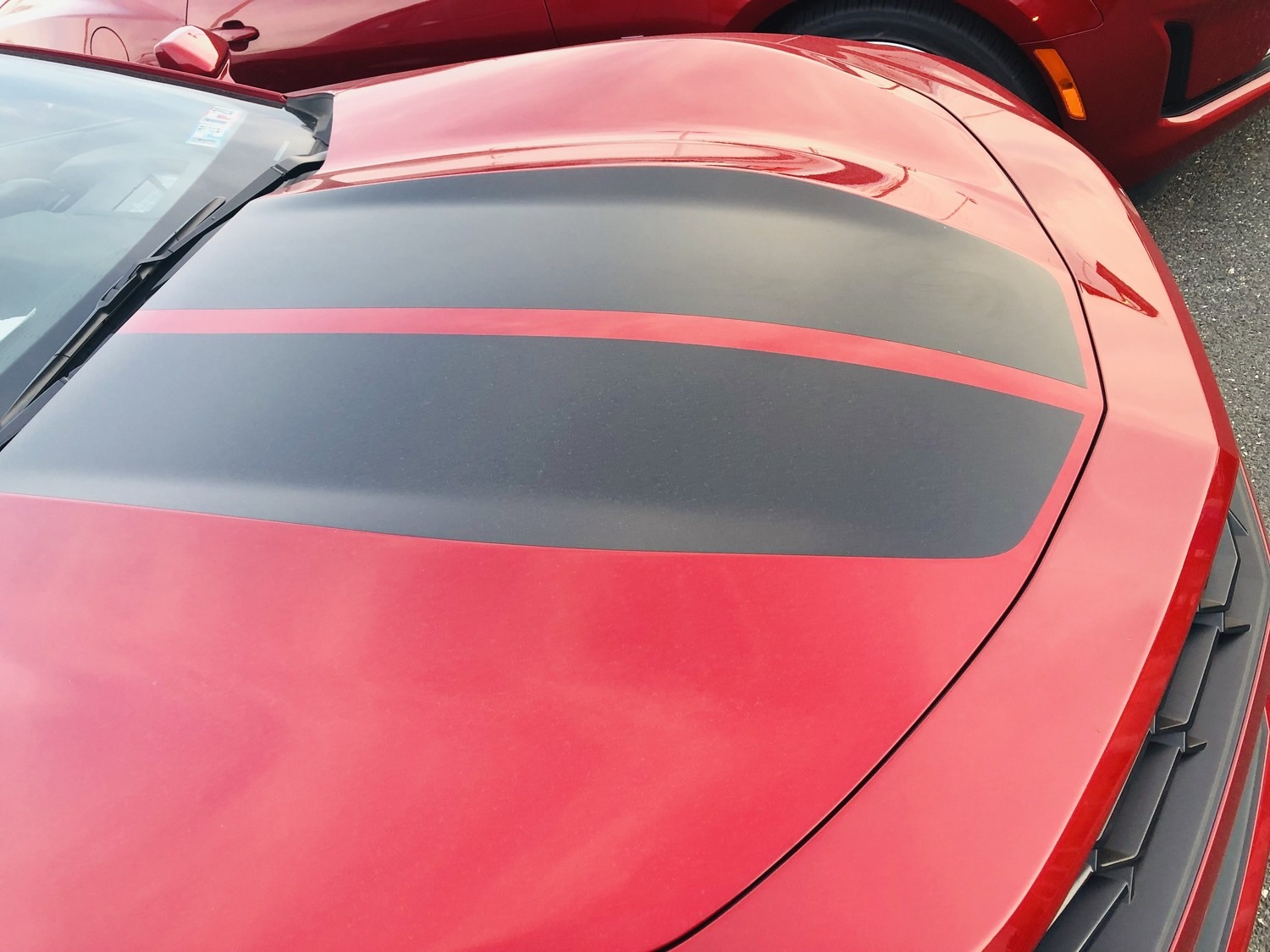 2019 - up Camaro Coupe Factory Style Dual Rally Stripes SS RS LT V8 V6 Turbo 4