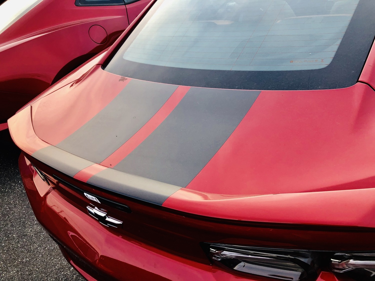 2019 - up Camaro Coupe Factory Style Dual Rally Stripes SS RS LT V8 V6 Turbo 4
