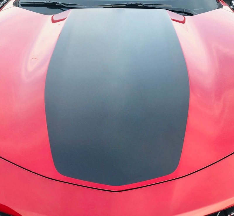 2019 - up Camaro Coupe Factory Style Center Wide Single Rally Stripes