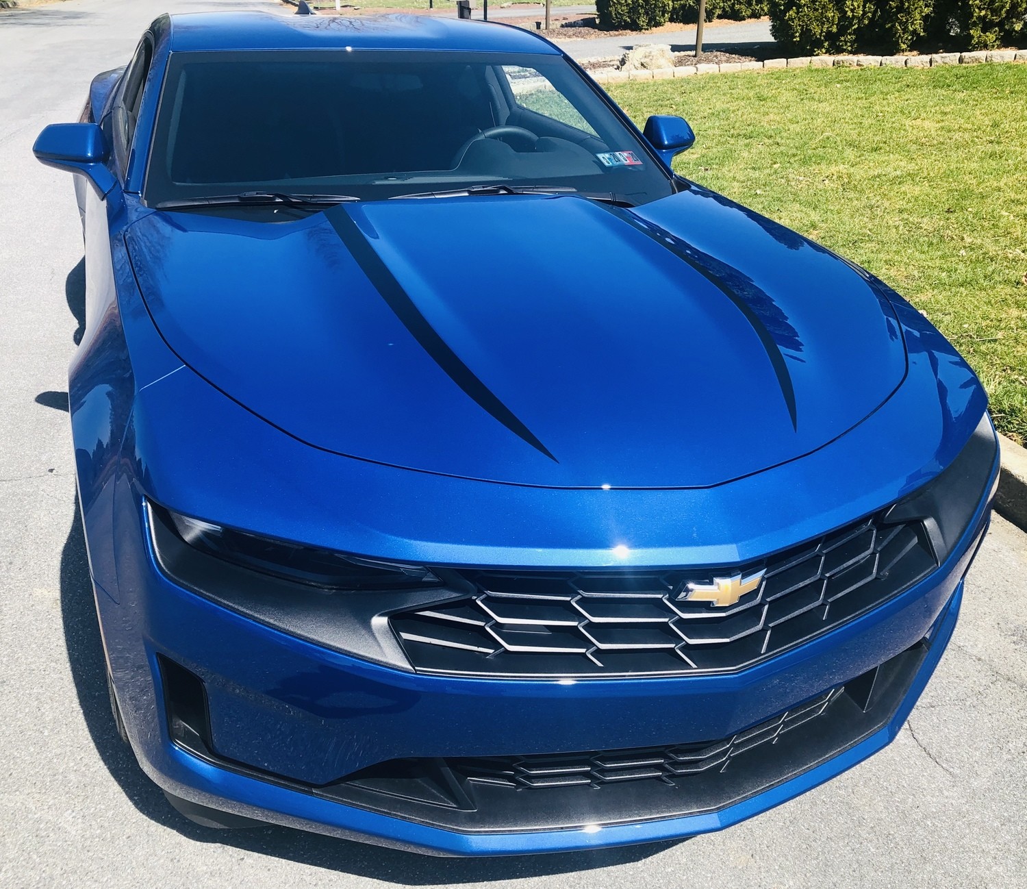 2019 - UP Camaro SS RS LT1 LT Hood Spear Graphics