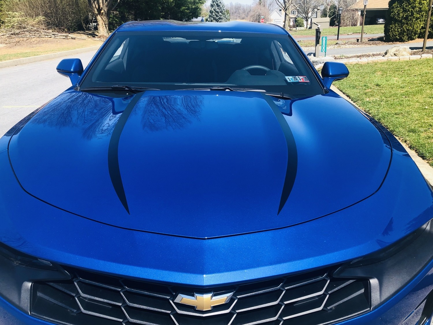 2019 - UP Camaro SS RS LT1 LT Hood Spear Graphics
