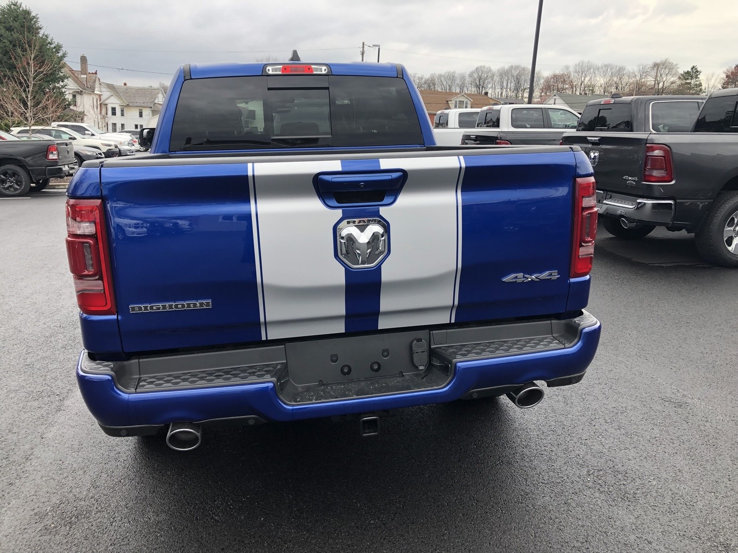 2019 - Up Ram 1500 Standard Hood and Tailgate Rally Stripes