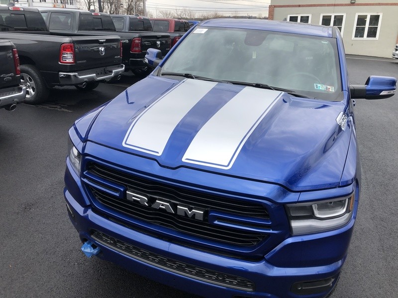 2019 - Up Ram 1500 Standard Hood Decal Graphics