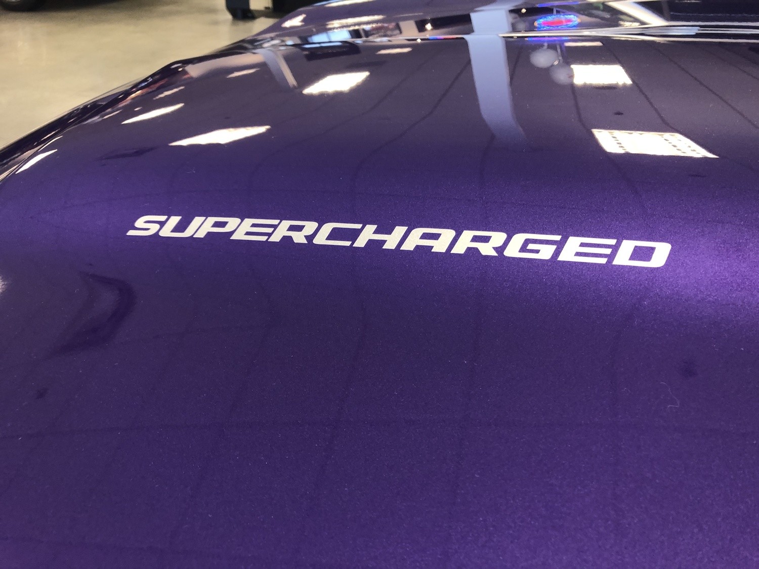Universal Hood Decals Misc Makes and Models Supercharged, Turbocharged