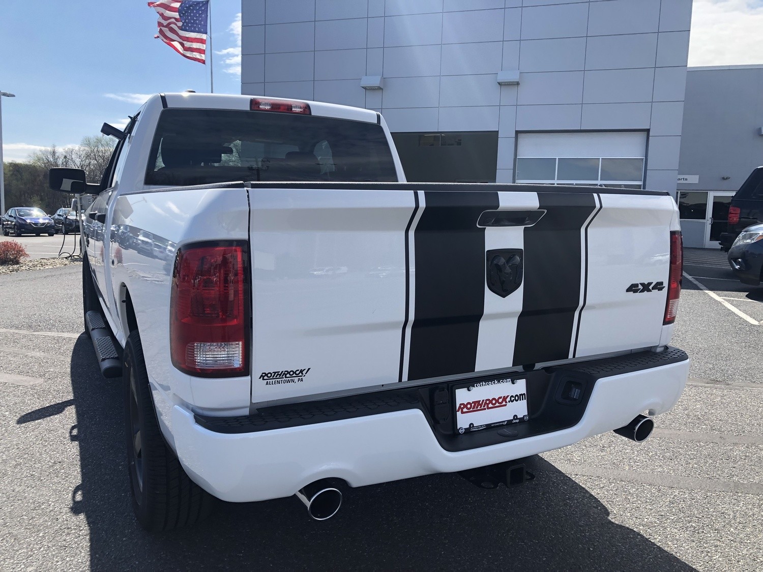 2009 - 2021 Ram (Classic) 1500 Standard Hood and Tailgate Rally Stripes