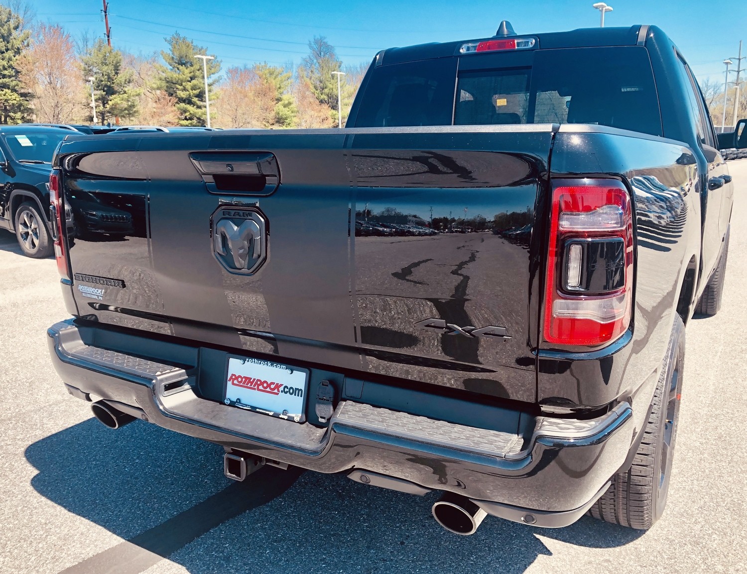 2019 - Up Ram 1500 Standard Hood and Tailgate Rally Stripes