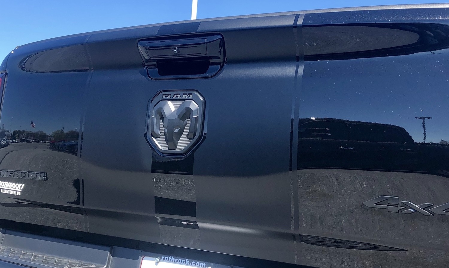 2019 - Up Ram 1500 Standard Hood and Tailgate Rally Stripes