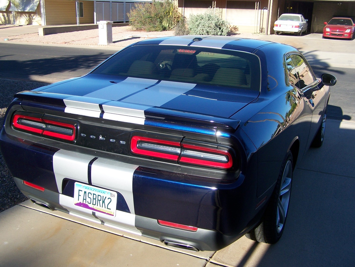 2015 - Up Dodge Challenger 16 piece Rally Stripe Decal Kit