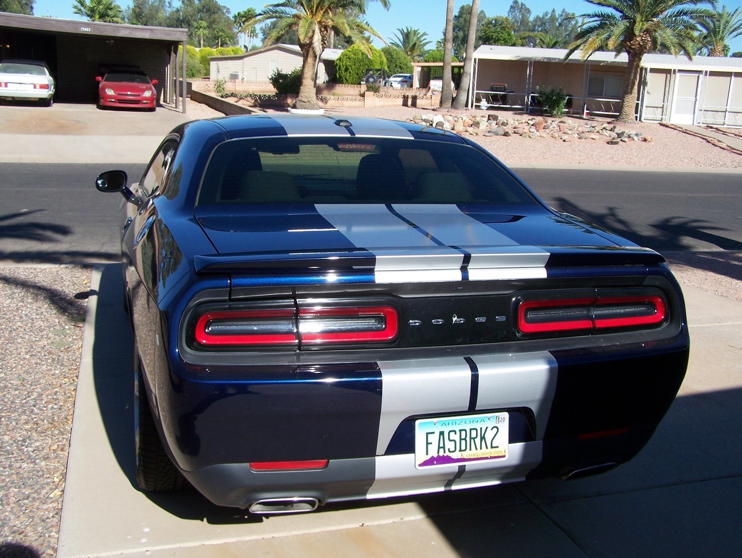 2015 - Up Dodge Challenger 16 piece Rally Stripe Decal Kit